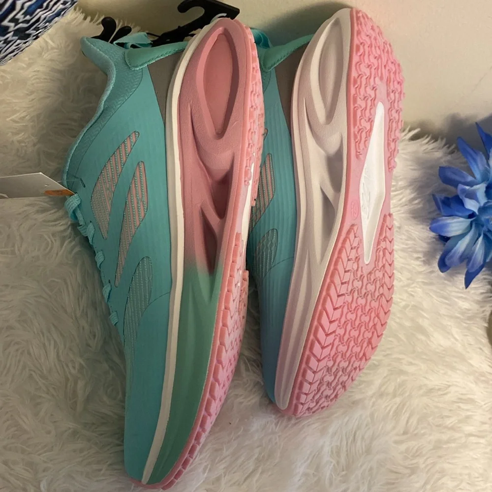 Avia Blue and Pink Athletic Shoes for Performance Sz 6.5m